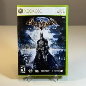 Batman: Arkham Asylum Xbox‎ 360 Video Game - Good Condition Tested